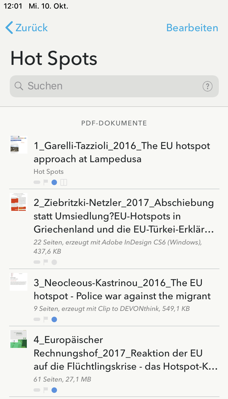 Namensschema für Dateien